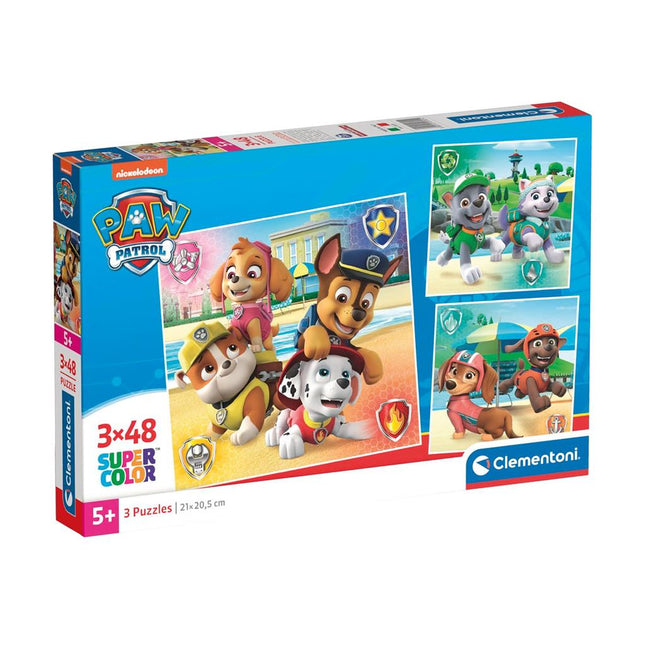 Clementoni Paw Patrol Puzzel 3x48st - Babywinkel - 8005125253012