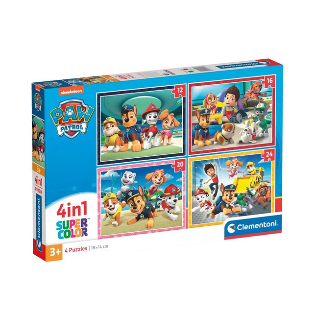 Clementoni Paw Patrol Puzzel 4 In 1 - Babywinkel - 8005125215133