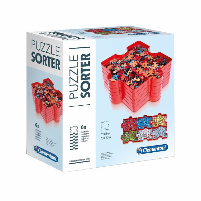 Clementoni Puzzel sorter 6 - delig - Babywinkel - 8005125370405