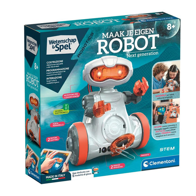 Clementoni Wetenschap Maak Je Eigen Robot koop je bij Babywinkel
