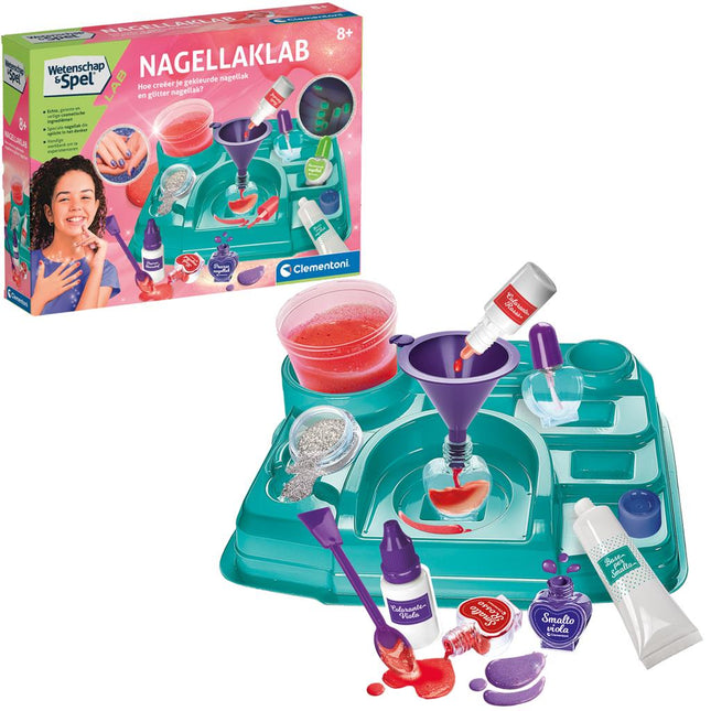 Clementoni Wetenschap Nail Lab koop je bij Babywinkel