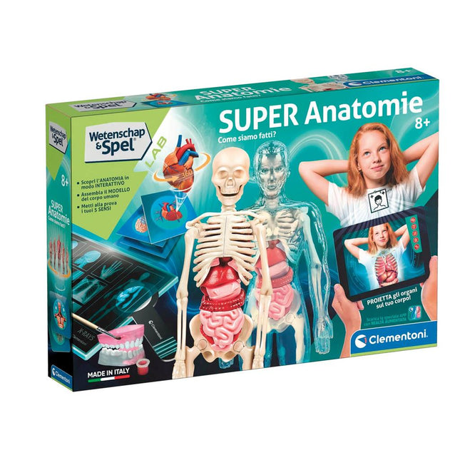 Clementoni Wetenschap Super Anatomie koop je bij Babywinkel