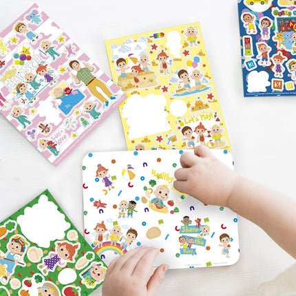 Cocomelon Raamstickers - Babywinkel - 8714274550070
