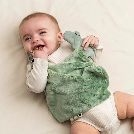 Comfort blanket Croco Green koop je bij Babywinkel
