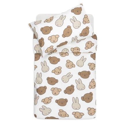 Dekbedovertrek met sloop 100x140cm - Miffy and Friends - Babywinkel - 8717329399976