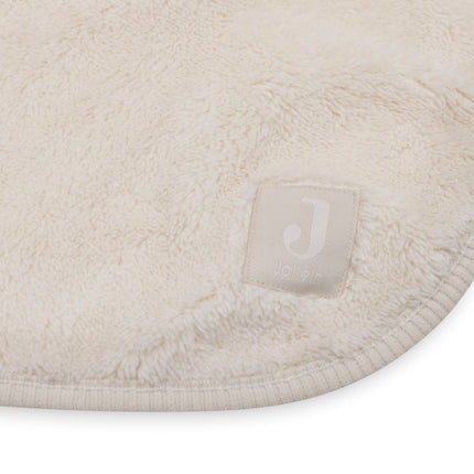 Deken Wieg 75x100cm Basic Jersey/Sherpa - Oatmeal - Babywinkel - 8717329400108