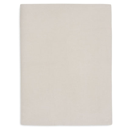 Deken Wieg 75x100cm Basic Knit - Oatmeal - Babywinkel - 8717329399983