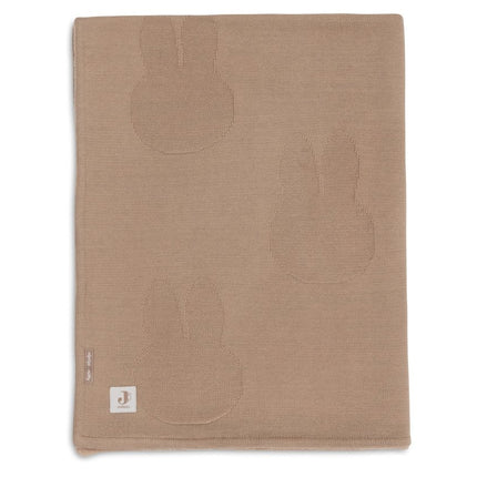 Deken Wieg 75x100cm Miffy - Biscuit/Velvet - Babywinkel - 8717329403888