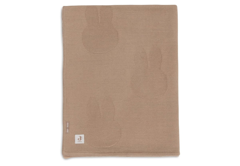 Deken Wieg 75x100cm Miffy - Biscuit/Velvet - Babywinkel - 8717329403888