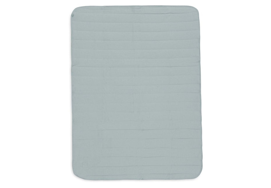 Deken Wieg 75x100cm Velvet Rib - Sea Green - Babywinkel - 8717329395664