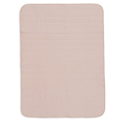 Deken Wieg 75x100cm Velvet Rib - Wild Rose - Babywinkel - 8717329399457