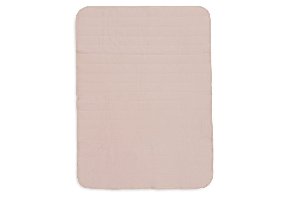 Deken Wieg 75x100cm Velvet Rib - Wild Rose - Babywinkel - 8717329399457