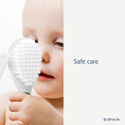 Difrax Borstel En Kam Set Zilver - Difrax - Babywinkel - 8711736435463