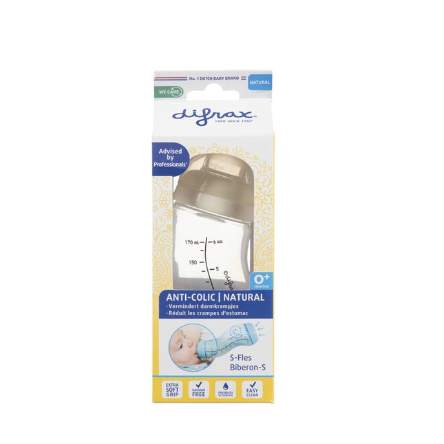 Difrax S - Fles 170 Ml Creme - Difrax - Babywinkel - 8711736552252