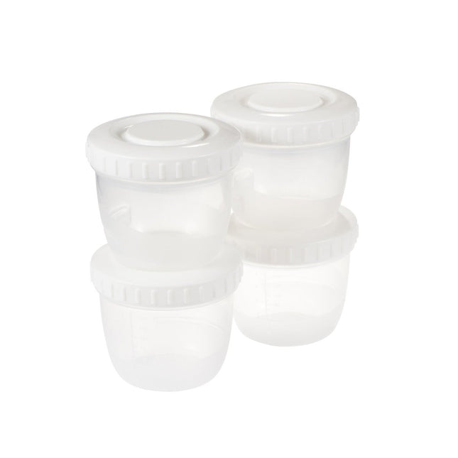 Difrax Voeding Bewaarbakjes (6 Stuks) - Difrax - Babywinkel - 8711736930760