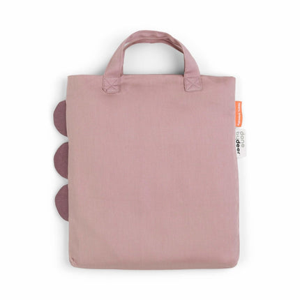 Done by Deer Dekbedovertrek Sleepy Croco Powder 100x140cm - Babywinkel - 5712643037545