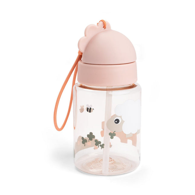 Done by Deer Drinkbeker Tiny Farm Roze 280Ml - Babywinkel - 5712643055679