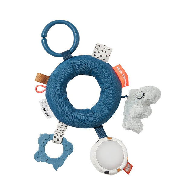 Done by Deer Educatief Speelgoed Deer Friends Activiteitsring Blue - Done by Deer - Babywinkel - 5712643018247