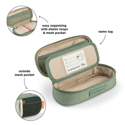 Done By Deer Pennen Etui Tiny Trails Green koop je bij Babywinkel