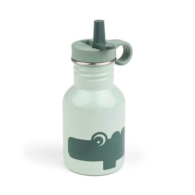 Done by Deer Rietjesbeker Croco Green 350ml - Done by Deer - Babywinkel - 5712643027102