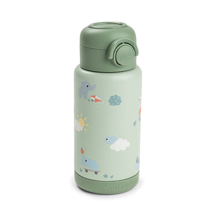 Done by Deer Thermos Rietjesfles Playground Green 340ml koop je bij Babywinkel