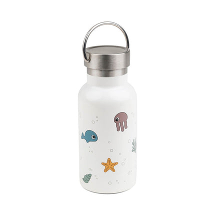 Done by Deer Thermosfles Sea Friends Beige 350ml - Done by Deer - Babywinkel - 5712643027164