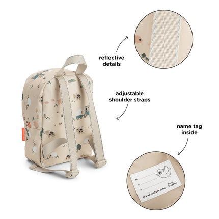 Done By Deer Tiny Rugzak Tiny Farm Sand 4L koop je bij Babywinkel