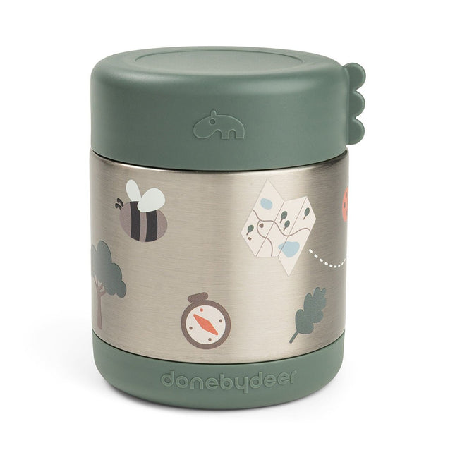 Done Bye Deer Opbergbakje Tiny Trails Green 300ml koop je bij Babywinkel