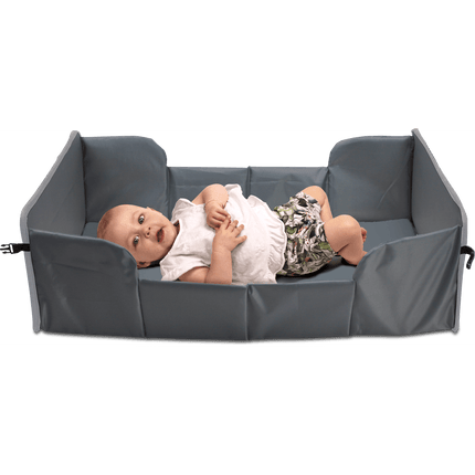 Dooky Campingbedje Baby Grey Melange - Dooky - Babywinkel - 5038278003947