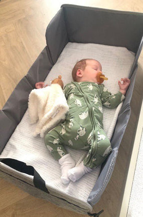 Dooky Campingbedje Baby Grey Melange - Dooky - Babywinkel - 5038278003947