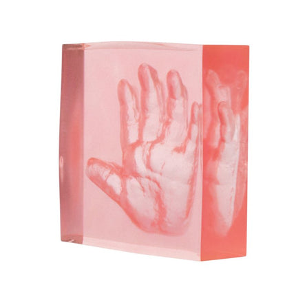 Dooky Fotolijst Crystal Memories 2D Hand Voet Afdruk 10X10Cm - Dooky - Babywinkel - 5038278013526