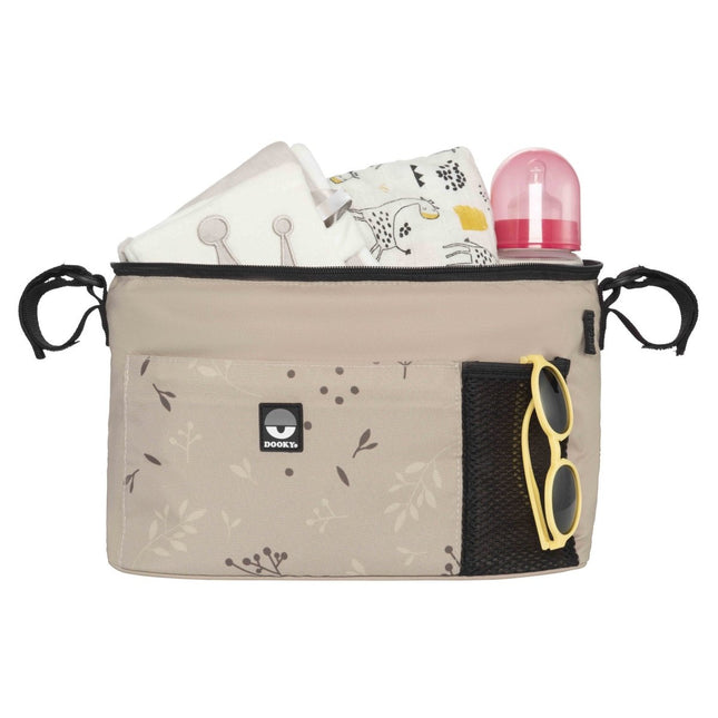 Dooky Kinderwagen Organizer Leaves Beige koop je bij Babywinkel