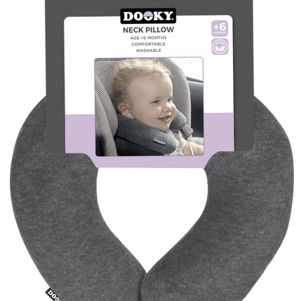 Dooky Kussen Nek Donker Grijs - Dooky - Babywinkel - 5038278003886