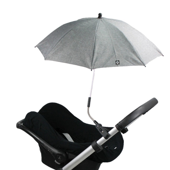 Dooky Parasol Uv50+ Grey Melange koop je bij Babywinkel