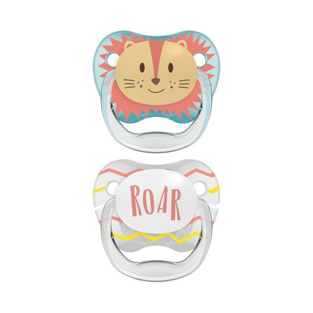 Dr. Brown's Speen Fase 1 Blauw 2 - pack animal faces - Babywinkel - 072239311929