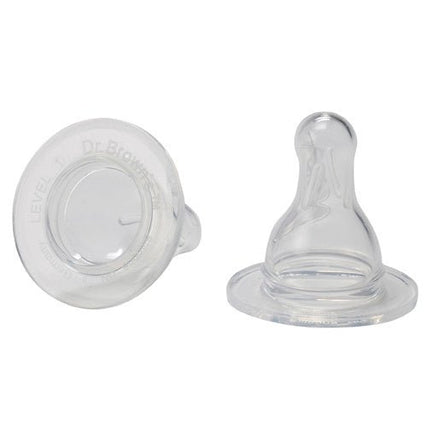 Dr. Brown's Speen Fase 1standaardfles 2st - Dr. Brown's - Babywinkel - 072239305058