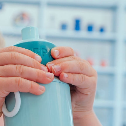 Drinkfles pop - up Campus 400 ml - Cool blue - Babywinkel - 8720294056485