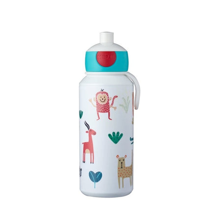 Drinkfles Pop - Up Campus 400ml Animal Friends - Babywinkel - 8711269947488