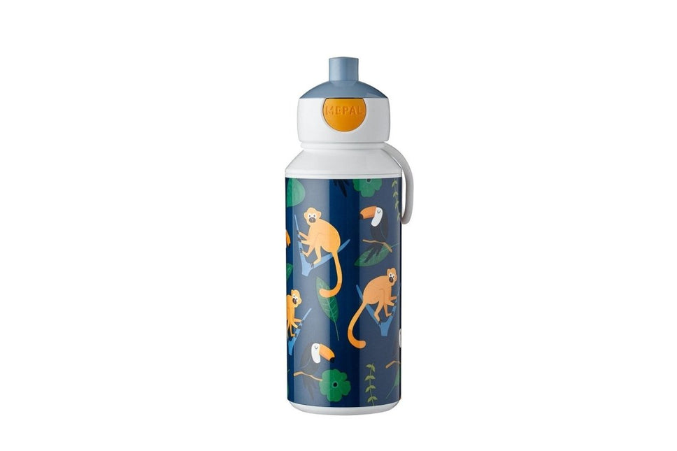 Drinkfles Pop - Up Campus 400ml Jungle - Babywinkel - 8720294011125