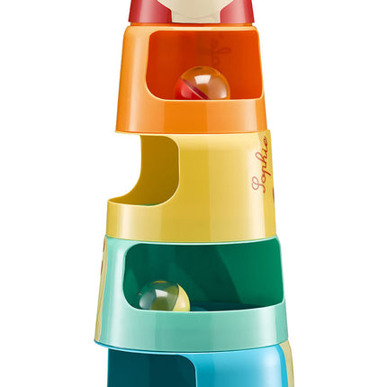 <tc>Sophie de Giraf</tc> Zestaw klocków Giraffe Giant Tower