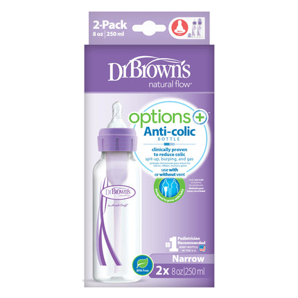 <tc>Dr. Brown's</tc> Opcje + standardowa butelka 250 ml duopack fioletowy