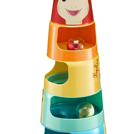<tc>Sophie de Giraf</tc> Zestaw klocków Giraffe Giant Tower