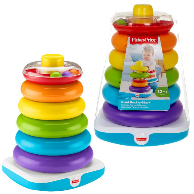 Fisherprice Rock a Stack XL koop je bij Babywinkel
