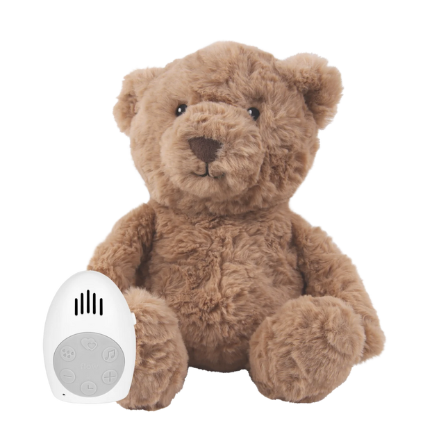 Flow Amsterdam Knuffel met Hartslag Lou Brown koop je bij Babywinkel