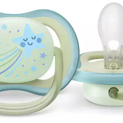 Fopspeen +0M Ultra Air Combi Night/Day - Babywinkel - 8720689037334