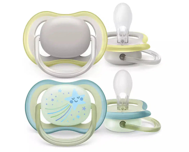 Fopspeen +0M Ultra Air Combi Night/Day - Babywinkel - 8720689037334