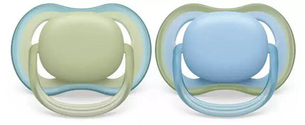 Fopspeen +0M Ultra Air Pistache Blauw - Babywinkel - 8720689019477