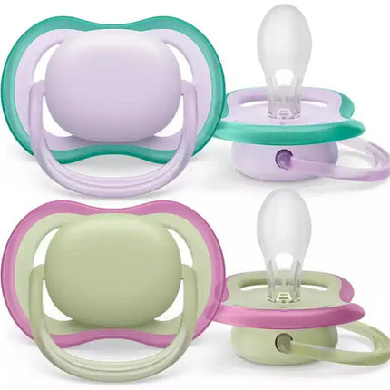 Fopspeen +0M Ultra Air Pistache Lila - Babywinkel - 8720689019460