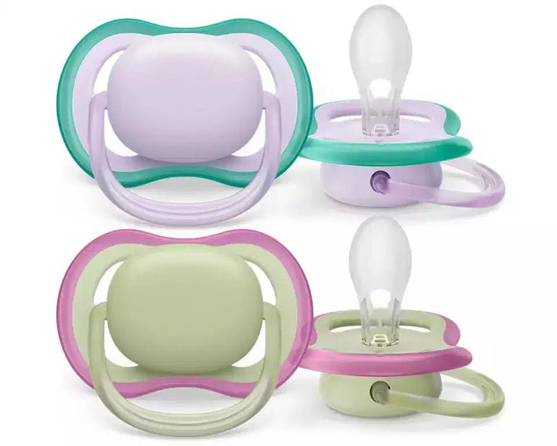 Fopspeen +0M Ultra Air Pistache Lila - Babywinkel - 8720689019460