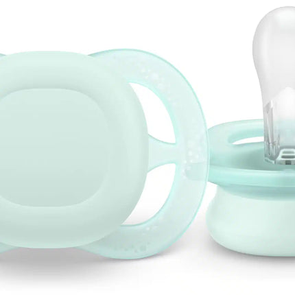 Fopspeen +0M Ultra Start Groen/Blauw - Babywinkel - 8720689027953